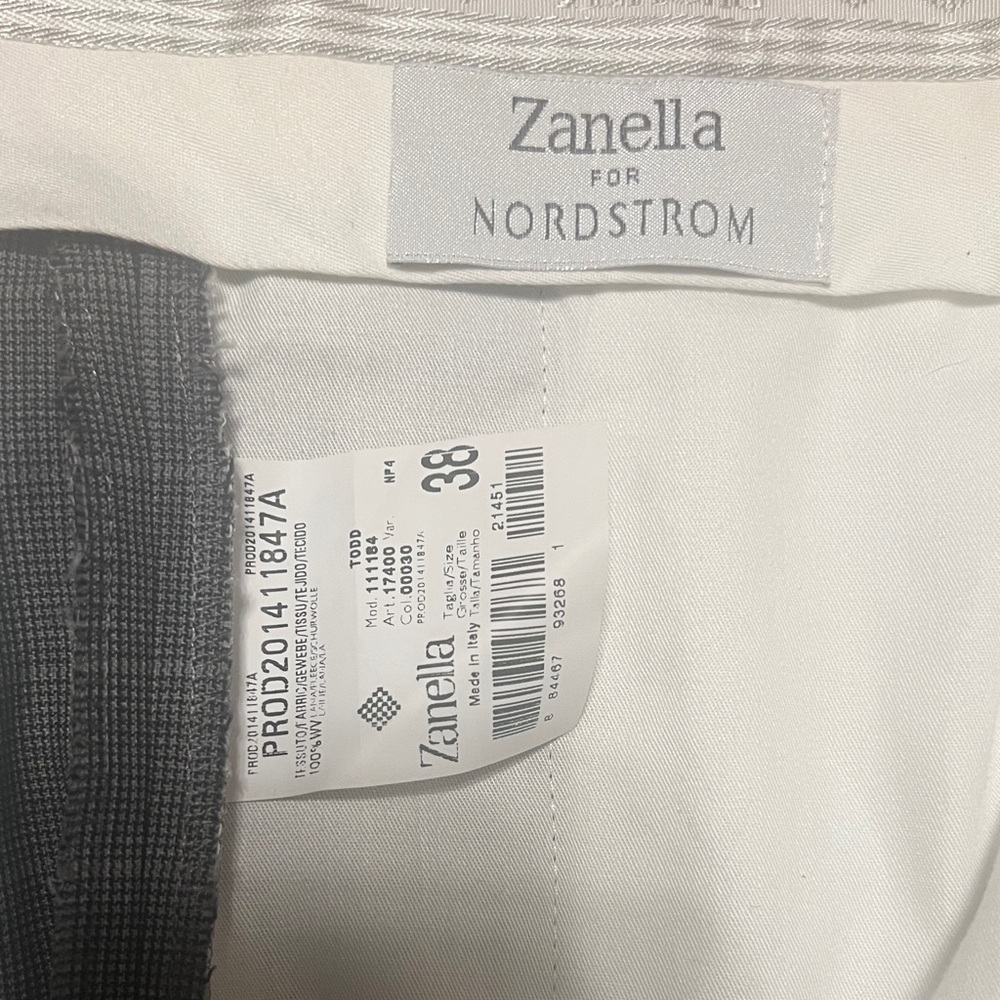 Zanella Gray Exterior with White Interior Pants